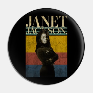 Janet Jackson // Music Vintage Style // Pin