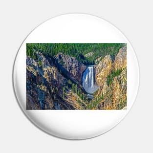 The Falls at Yellowstone Grand Canyon Pin