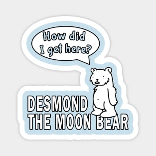 Desmond the Moon Bear Magnet