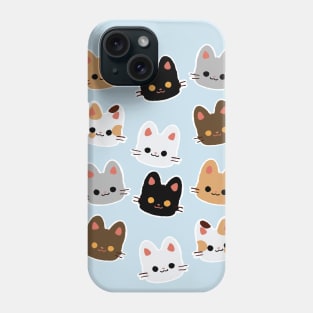 chalk kittens Phone Case