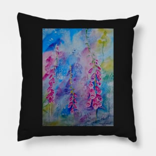 Foxgloves Pillow