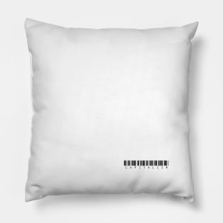 Captalism – Black – Small Logo Pillow