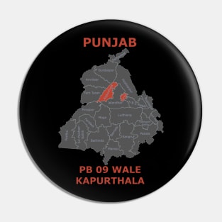 PB 09 Wale Kapurthala Pin