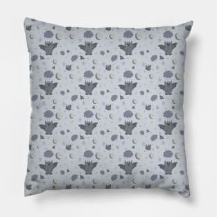 Gargoyle Pattern Pillow