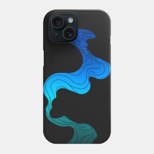 Blue Smoke Phone Case