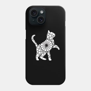 Funny Cat Cat Geometry T-shirt Phone Case