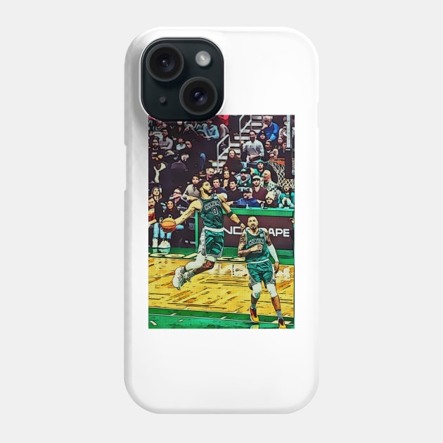 Jason Tatum Phone Case by Playful Creatives