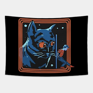 Escape the cat Tapestry