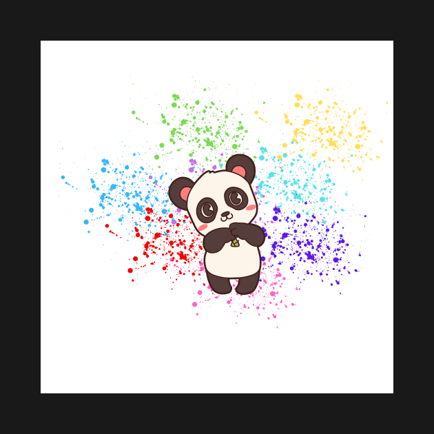 Hug Me Panda Bear by PedaDesign