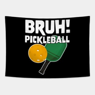 Gamer Meme Bruh Pickleball Tapestry