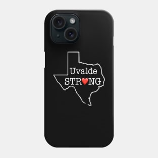 uvalde strong Phone Case