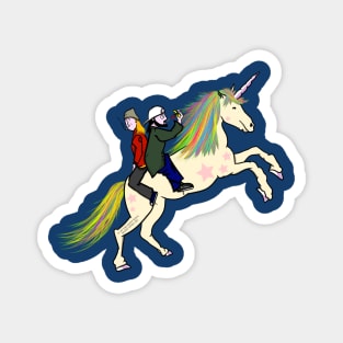 Jay and Silent Bob Unicorn Magnet