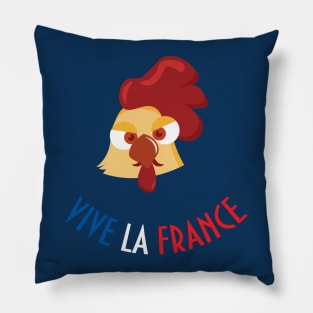 Vive la France Rooster Pillow