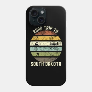 Road Trip To South Dakota, Family Trip To South Dakota, Holiday Trip to South Dakota, Family Reunion in South Dakota, Holidays in South Phone Case