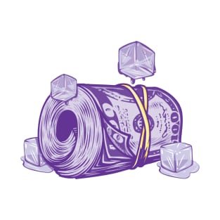 Lean spilled on the money stack T-Shirt