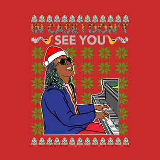 Stevie Wonder style ugly christ T-Shirt