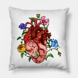 Overgrown Heart Pillow