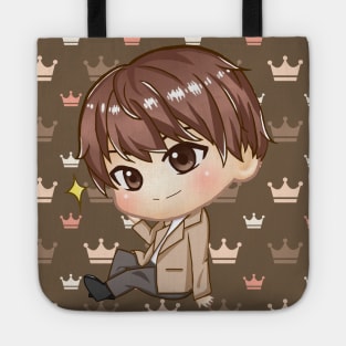 BTS KPOP JIN CUTE CHIBI CHARACTER Tote