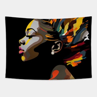 Black girl Tapestry