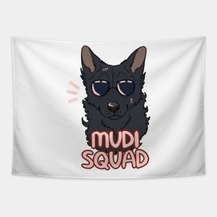 MUDI SQUAD (black) Tapestry