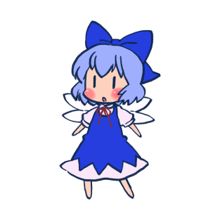 Mudwizard draws the atai cirno sofubi figurine / touhou memes T-Shirt