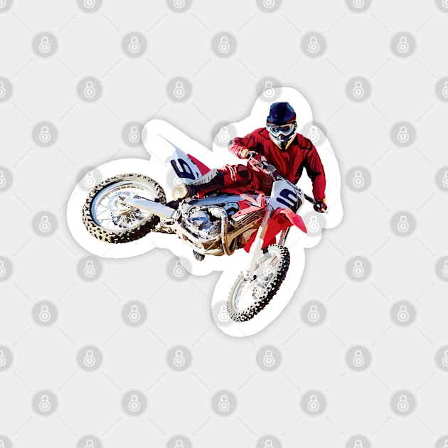 Motocross Magnet by sibosssr