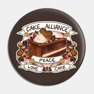 Cake Alliance Choco Slice Edition Pin