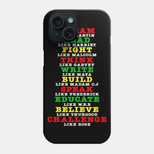 African American Leaders Black History Month Phone Case