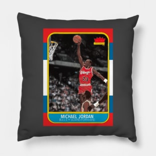 Michael Jordan Rookie Card Art (2-sided!) Pillow