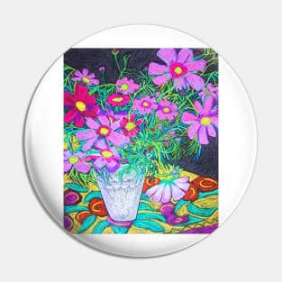 Spring Flowers Pin