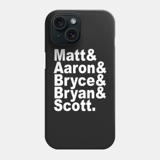 The National - Band Names Phone Case