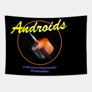 Androids Red Dwarf (circle logo) Tapestry