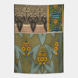 Vintage Flower Design Tapestry