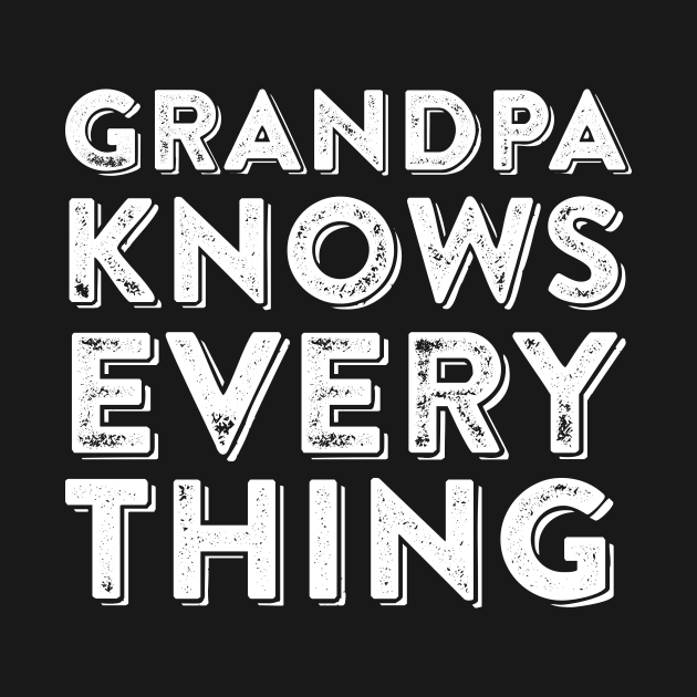 Grandpa knows everything by adigitaldreamer