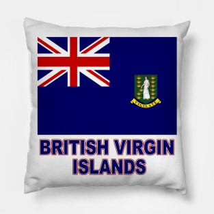 The Pride of the British Virgin Islands - BVI Flag Design Pillow