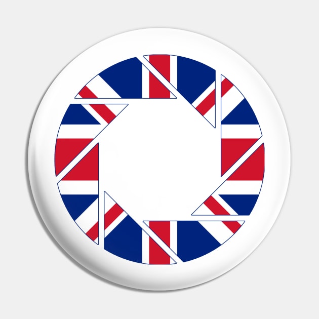 British Aperture Pin by PhotoPunk