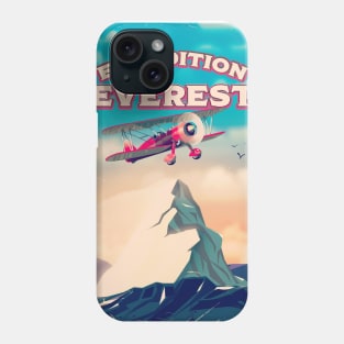 Expedition Everest Travel poster Phone Case