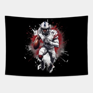 Kickoff American Football Tapestry