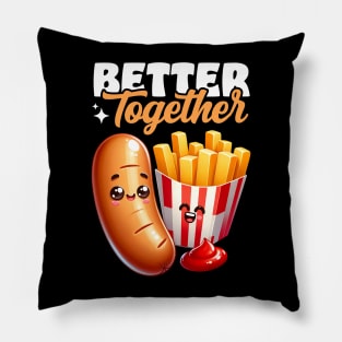 Better Together – Bratwurst Fries Snack Pillow