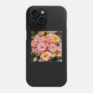 Puff of Pink and Yellow Flowers Photographic Image Phone Case