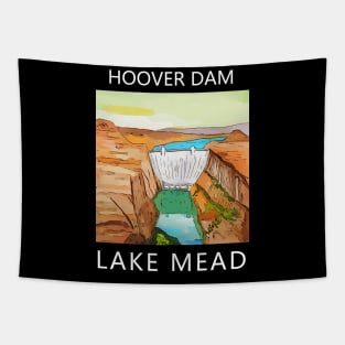 Hoover Dam Lake Mead Tapestry