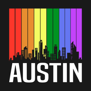 The Love For My City Austin Great Gift For Everyone Who Likes This Place. T-Shirt