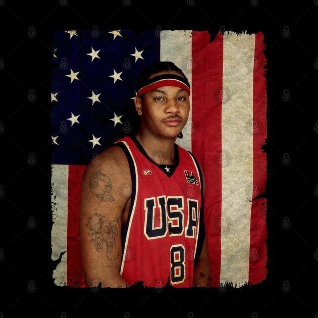 Carmelo Anthony in Team USA Portraits by MJ23STORE