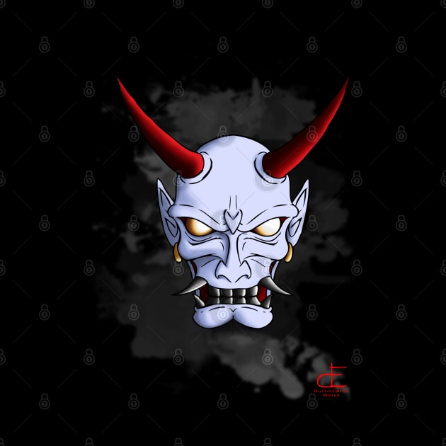 Hannya Head by DustinEatonWorks