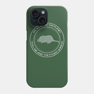 Pygmy Shrew - We All Share This Planet - animal design Phone Case