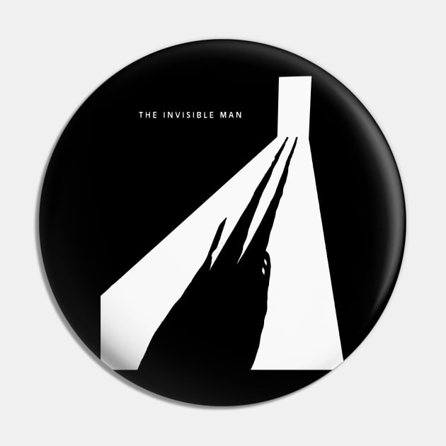 The Invisible Man Pin by amon_tees