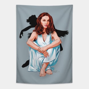 Natalie Portman - An illustration by Paul Cemmick Tapestry