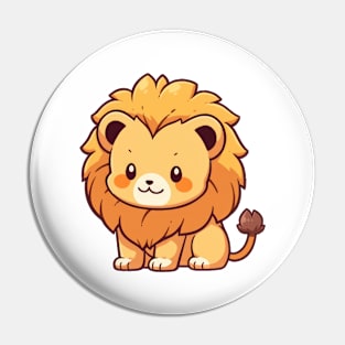 Cute little lion Pin