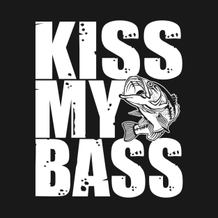 Kiss My Bass Large Mouth Bass Fishing T-Shirt