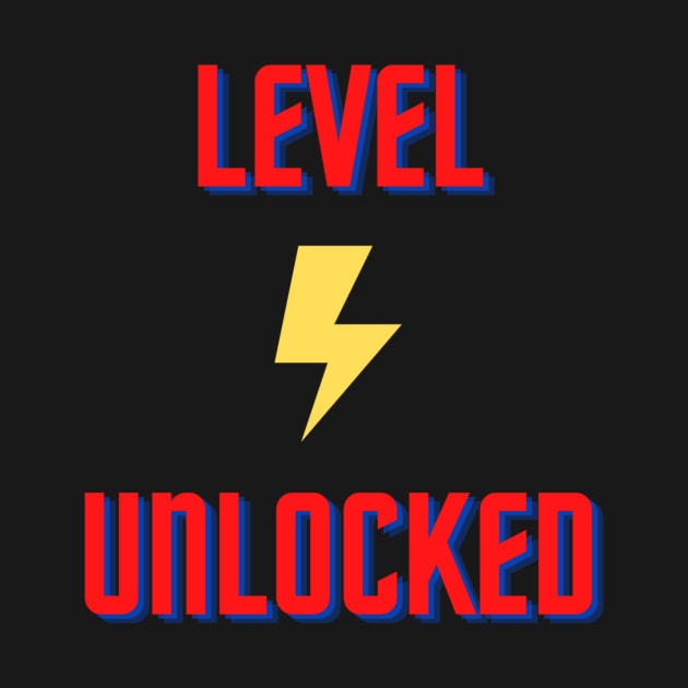 Level Unlocked Gamer Apparel by Topher's Emporium